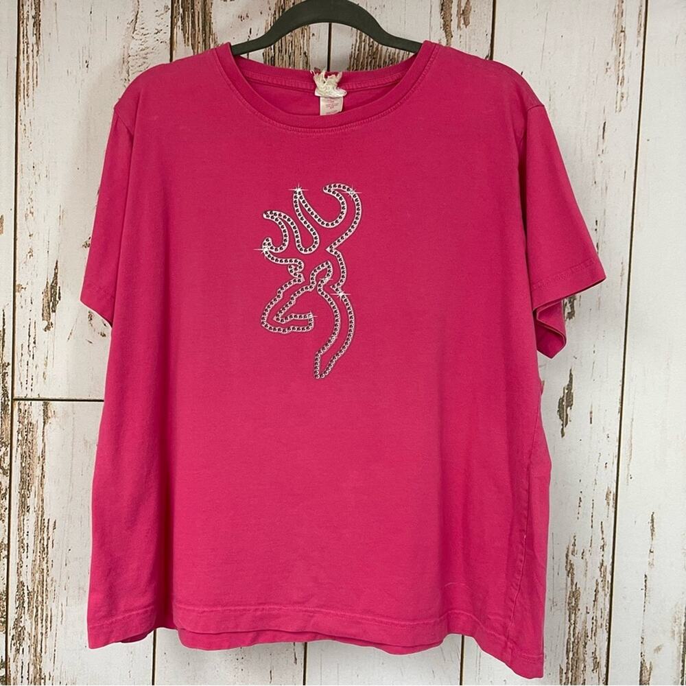 Browning T-Shirt. Size XL. Pink. In good used condition!!